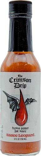 Sauce Leopard Crimson Drip Hot Sauce