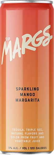 Sip Margs Mango Margarita 4pk12oz Can