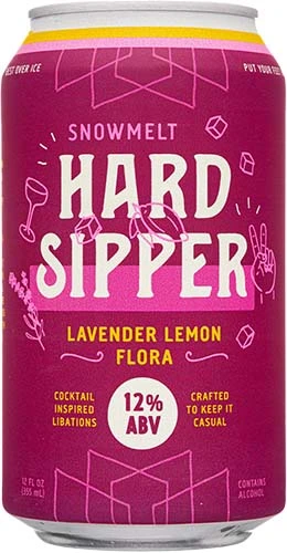 Upslope Hard Sipper Lavender Lemon Flora 4pk