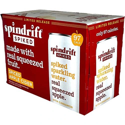 Spindrift Spiked Spiced Apple Cider 8pk