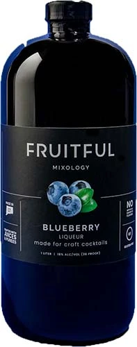 Fruitful Mixology  Blueberry Liqueur  1l