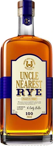 Uncle Nearest Straight Rye Whiskey