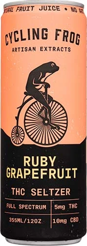 Cycling Frog Seltzer Ruby Grapefruit 12oz