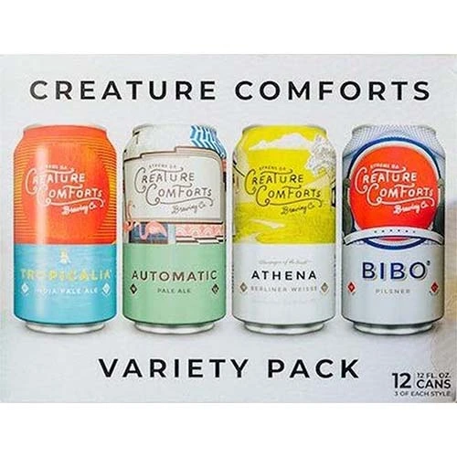 Creature Comforts Hoppy Vty 12pk Cn