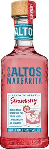 Altos Strawberry Margarita 750