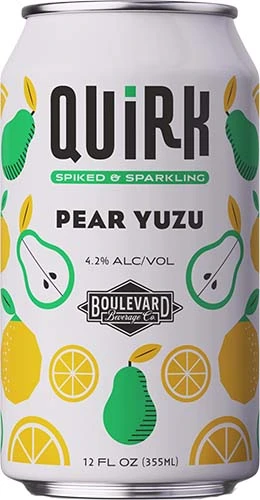 Boulevard Quirk Pear Yuzu Seltzer 6pk/12oz Can