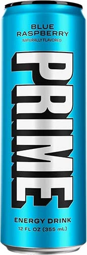 Prime Blue Razz 12oz Can