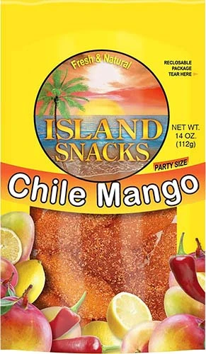 Island Snacks Chili Mango 4 Oz