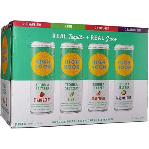 High Noon Tequila Seltzer Variety 8 Pack