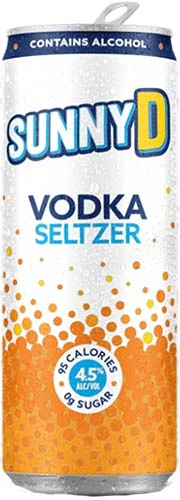 Sunny D Vodka Saltzer 12oz Cn