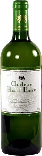 Chateau Haut Rian Bordeaux Sec