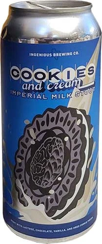 Ingenious Brewing Cookies & Cream 12oz 4pk Cn