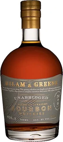 *dnr* Milam & Greene Unabridged Bourbon