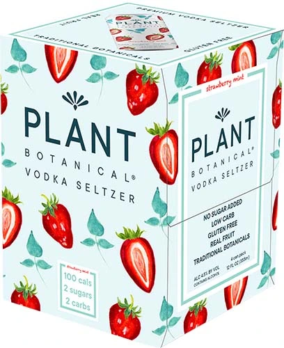 Plant Botanical Rtd Strawberry Mint 4pk