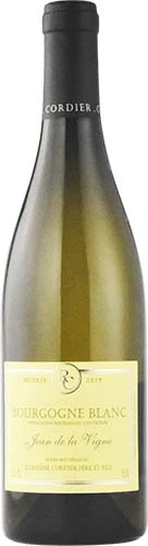 Cordier Jean De La Vigne Bourgogne Blanc 2019