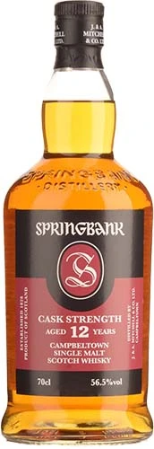 Springbank 12yr Cask Strength Scotch