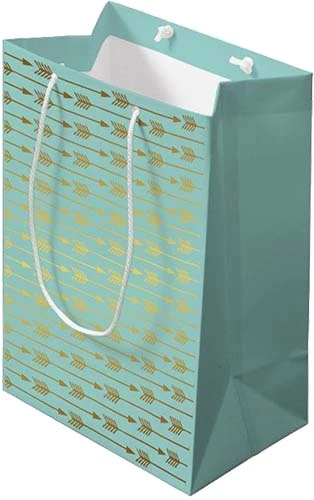 Gift Bag Golden Arrows Wine Bag