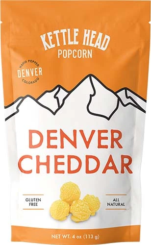 Kettle Head Popcorn Denver Cheddar