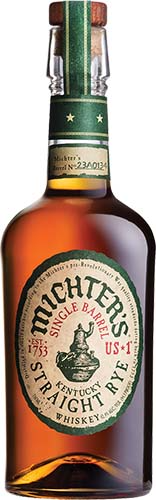 Michter's Us 1 Kentucky Straight Rye Whiskey