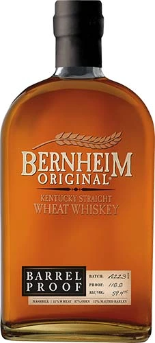 Bernheim Wheat Whiskey Barrel Proof