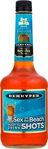 Dekuyper Sex On The Beach Shots Ready To Drink Liqueur