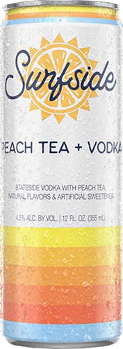 Surfside                       Peach Tea & Vodka 4pk