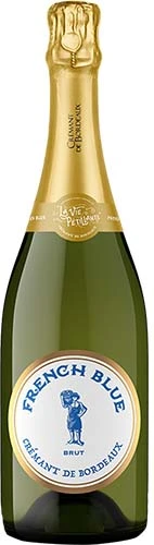 French Blue Brut Cremant De Bordeaux 750ml Bottle