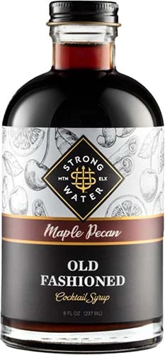 Strongwater Maple Pecan Old Fashioned Syrup