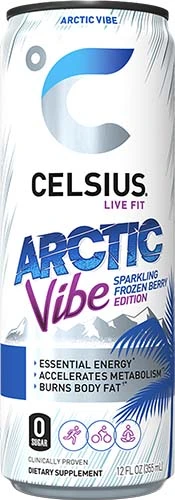 Celsius Artic Vibe 12oz