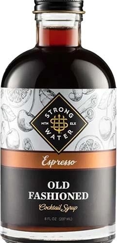 Strongwater Old Fashion Espresso Syrup