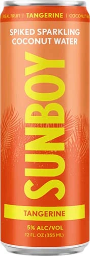 Sunboy Tangerine Spiked Coconut Water 4pk