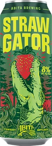 Abita  Strawgator  Strawberry Doppelbock  Stovepipe  19.2oz Can