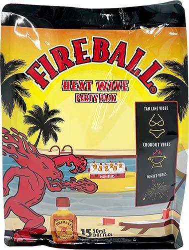 Fireball Cinn Whiskey Heat Wave Party Pack