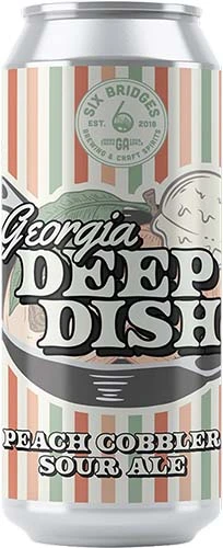 Six Bridges Georgia Deep Dish Sour 6pk Cn