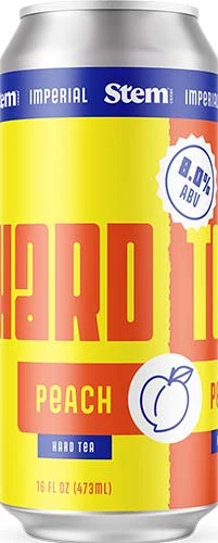 Stem Cider Hard Tea Peach 4pk Can