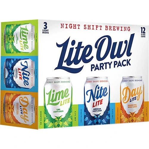 Nightshift Hop Owl Vrty Lite 12pk Ma12oz Can