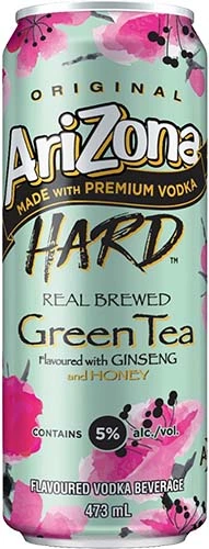 Arizona Hard Green Tea 22oz Cn Sgl