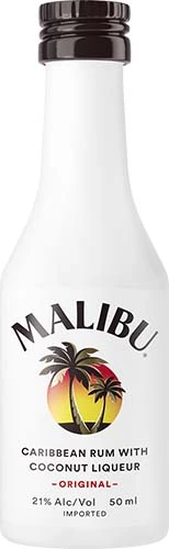 Malibu Caribbean Rum With Coconut Flavored Liqueur