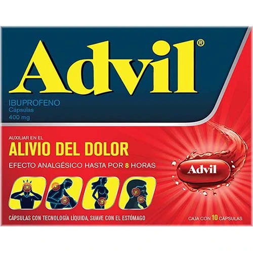 Advil Poc Pack Vial 200mg 10ct