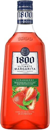 1800 The Ultimate Margarita Strawberry Ready To Drink Cocktail