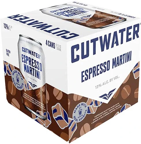 Cutwater Espresso Martini 4 Pk