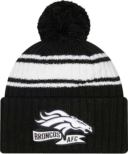 Broncos Sl22 Knit Blaxk/white