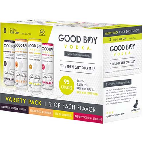 Goodboy Vodka Cocktail Mix 8pk