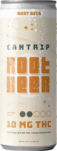 Cantrip Rootbeer 50mg Thc Single 12oz Can