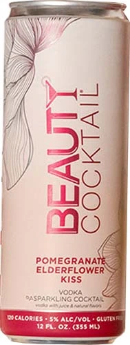 Beauty Cocktail Pomegranate Elderflow 4 Pack 355 Ml Cans