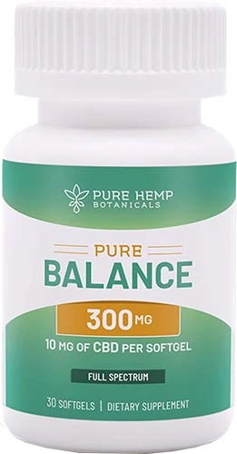 Pure Hemp Botanicals  Cbd  300mg Soft Gels Dq