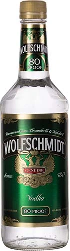 Wolfschmidt Vodka 80 Proof