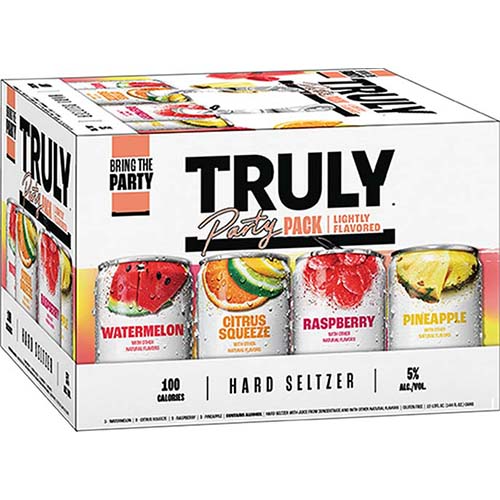 Truly Seltz Party Vrty12pk Gl Fr Il 12oz Can