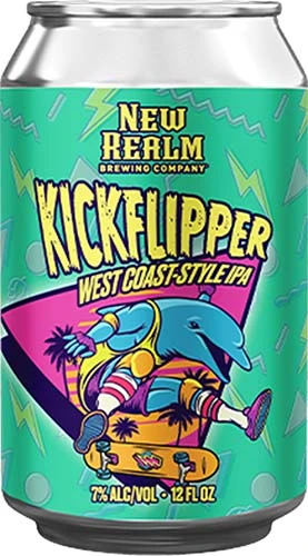 New Realm Kickflipper Wcipa Beer