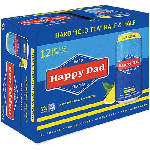 Happy Dad Iced Half & Half Tea 12pk